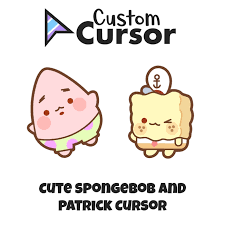 cute spongebob and patrick cursor