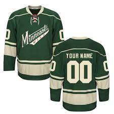 Authentic minnesota wild jersey adidas home jersey nhl. Minnesota Wild Nhl Premium Alternate Green Hockey Jersey Custom Or Blank