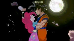 Originally had intended to not post this up, until i had finished the drawing of solderkin and lee sin pic. 1165655 Safe Pinkie Pie Equestria Girls Animated Crossover Crossover Shipping Dead Dragon Ball Z Goku Halo Kakarotpie Moon Shipping Derpibooru