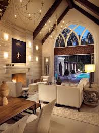 Wallpaper can work for this type of feature wall. Designs Of How Vaulted Ceilings Top Off Any Room With Style