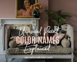 unusual paint color names explained
