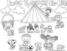 Food Pyramid Coloring Page Best Of Food Pyramid Coloring Pages Od