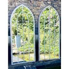 Architectural Garden Wall Mirrors A