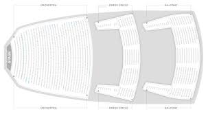 Chrysler Hall Seating Chart With Seat Numbers