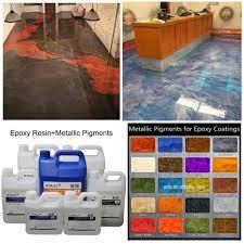 diy metallic epoxy flooring coating kit