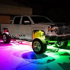 Rgb Color Changing Offroad Led Light Bar For Trucks