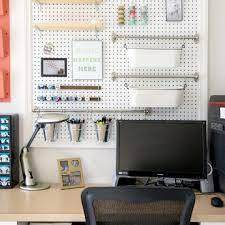 How To Hang A Pegboard Organizer