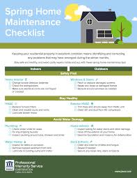 Homeowner Home Maintenance Guides Professional Warranty