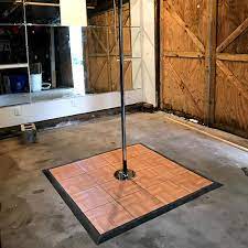 ez portable dance floor tile for event