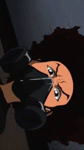 Find images and videos about boondocks and huey freeman on we. Pin By Erick On Wallpapers Boondocks Drawings Cartoon Drawings Cartoon Profile Pics