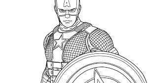 Free captain america coloring pages to print for kids. Captain America Superhero Coloring Pages