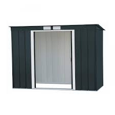 Metal Garden Shed Eco Pent Roof 8x4