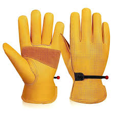 ozero work gloves cowhide comfortable