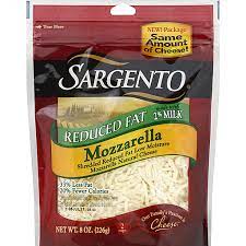 sargento reduced fat mozzarella