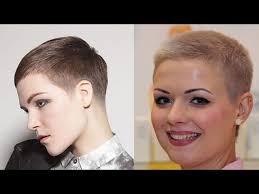 We love how she leaves the short pieces dark brown while. Top 20 Hottest Very Short Haircuts And Hairstyles For Women Short Hair Ideas Tutorials Diy Youtube