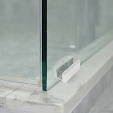 Frameless Glass Door Stopper Shower