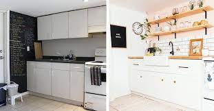 Diy Basement Apartment Kitchen Small