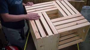 So my plan is to show you all how to do build this awesome movable coffee table you can build for under 100 dollars, but looks like you paid big for it. How To Make A Crate Coffee Table Woodlogger Com Youtube