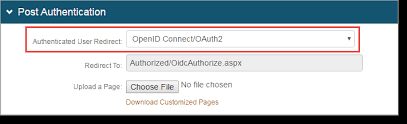 openid connect and oauth 2 0 configuration