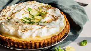 Key Lime Meringue Pie Recipe gambar png