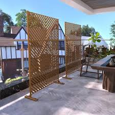 Screen Freestanding Garden Fence