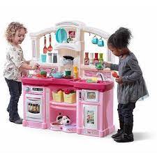 Set includes 4 complete place. Pretend Play Kitchen Set Just Like Home Cooking Stove Gift Set Kids Toys Step 2 Step2 Mainan