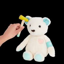 bobby bear playset doctor kit plush