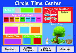 Circle Time Center Chart For Classroom