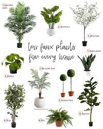 10 faux plants for every home a mix