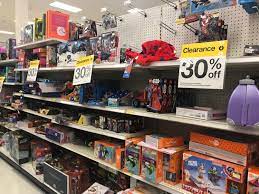 target toy clearance july august