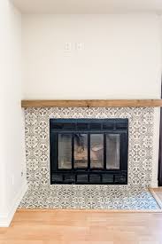 How To Tile A Fireplace My Uncommon
