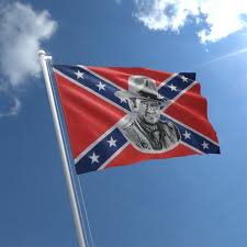 john wayne flag confederate flags
