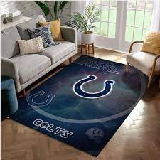 indianapolis colts nfl area rug living