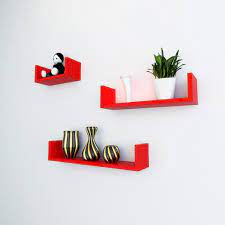 Decorative Wall Shelves Set Of U Shape