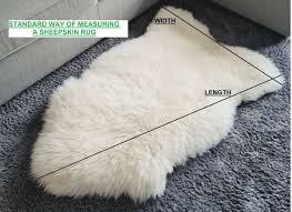genuine icelandic sheepskin rug with