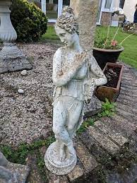 Antique Garden Statue Woman