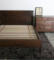 Dark Wood Bed Frame