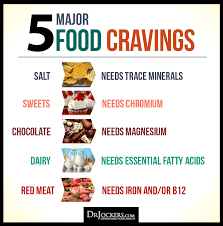 what do these 5 food cravings mean