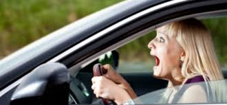 Image result for pic of lady driving car in opposite direction to the traffic