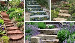 21 Stunning Diy Garden Stair Ideas