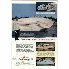 1960 larson boats banks like a bobsled