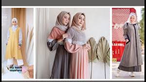 34 model baju atasan muslim wanita muslimah terbaru 2020 trend baju muslim kini semakin populer di kalangan masyarakat luas. Koleksi Model Baju Wanita Muslim Terbaru 2019 2020 Dress Gamis Tunik Setelan Hijab Cantik Youtube