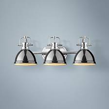 Chrome Golden Lighting Bathroom Lighting Lamps Plus