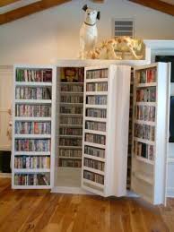 Diy Dvd Storage Ideas For Small Spaces