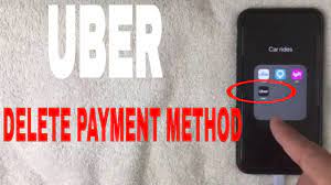 to delete payment method from uber app