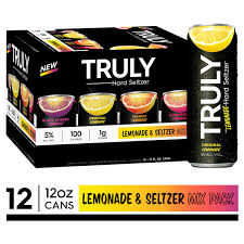Truly Lemonade Variety, 12 pk Cans, 12 oz | Meijer