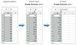 apply formula to an entire column