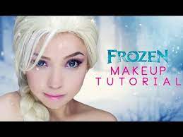 frozen inspired elsa makeup tutorial