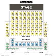 straz center jaeb theater seating chart