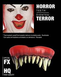 horror monster teeth dental fx for